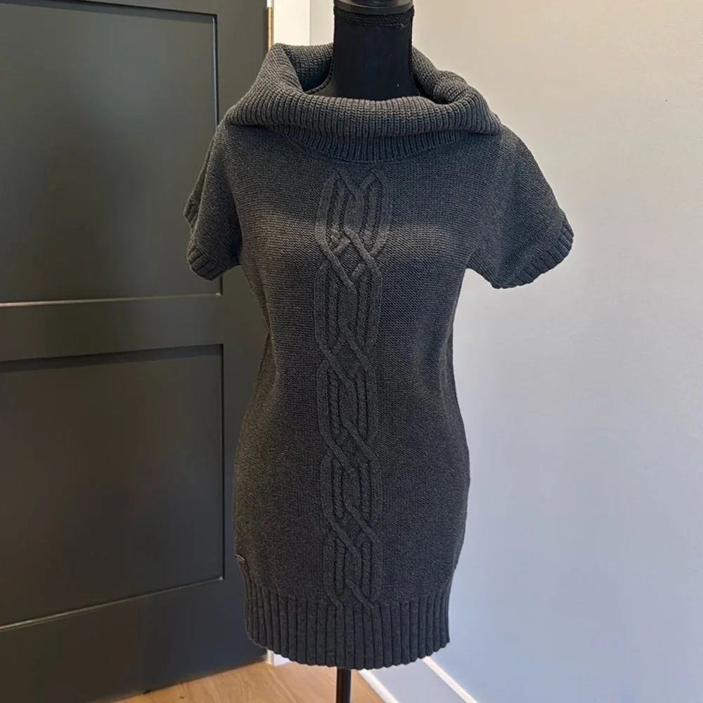 AthletaβDark Gray Sweater Dress Size M Worn Once